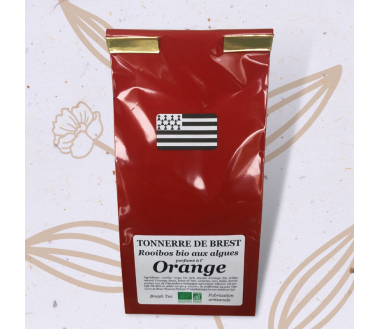 Rooïbos bio aux Algues parfumé à l'Orange Tonnerre de Brest