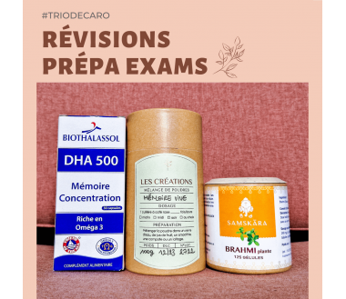 Trio révisions, prépa exams